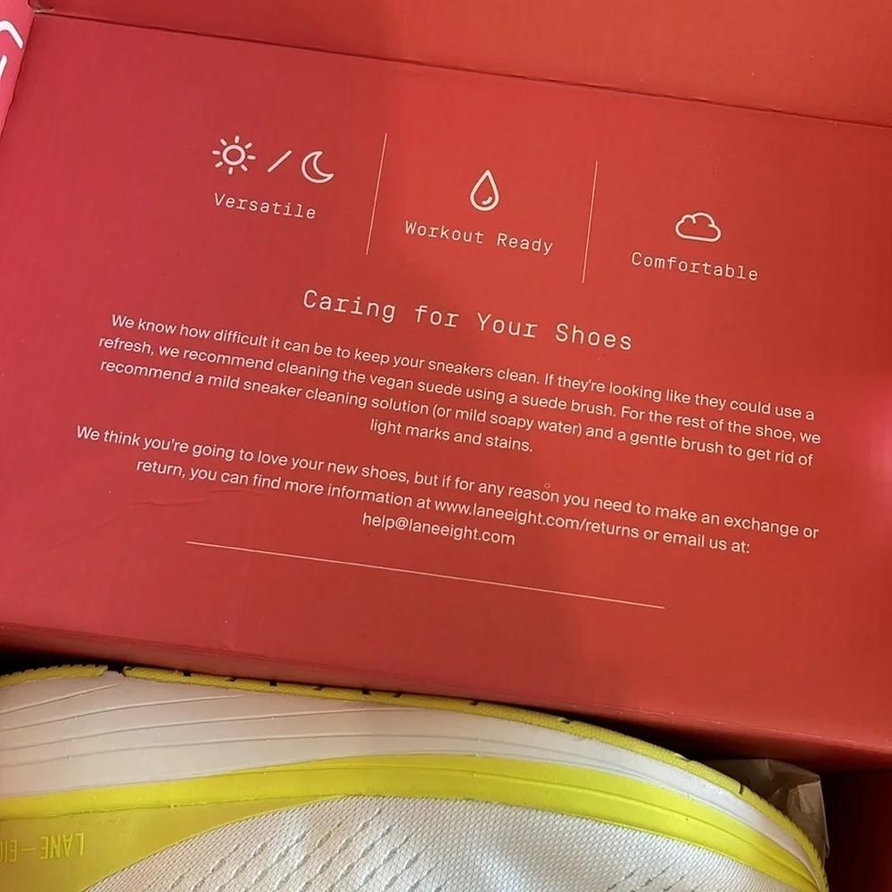 Lane Eight Relay Trainer Key Lime Women’s 8.5 NIB Cross‎ Training Shoes